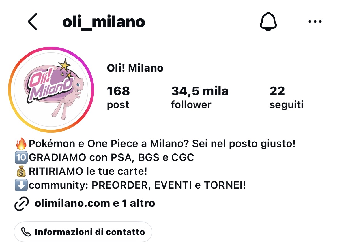 Profilo Oli! Milano