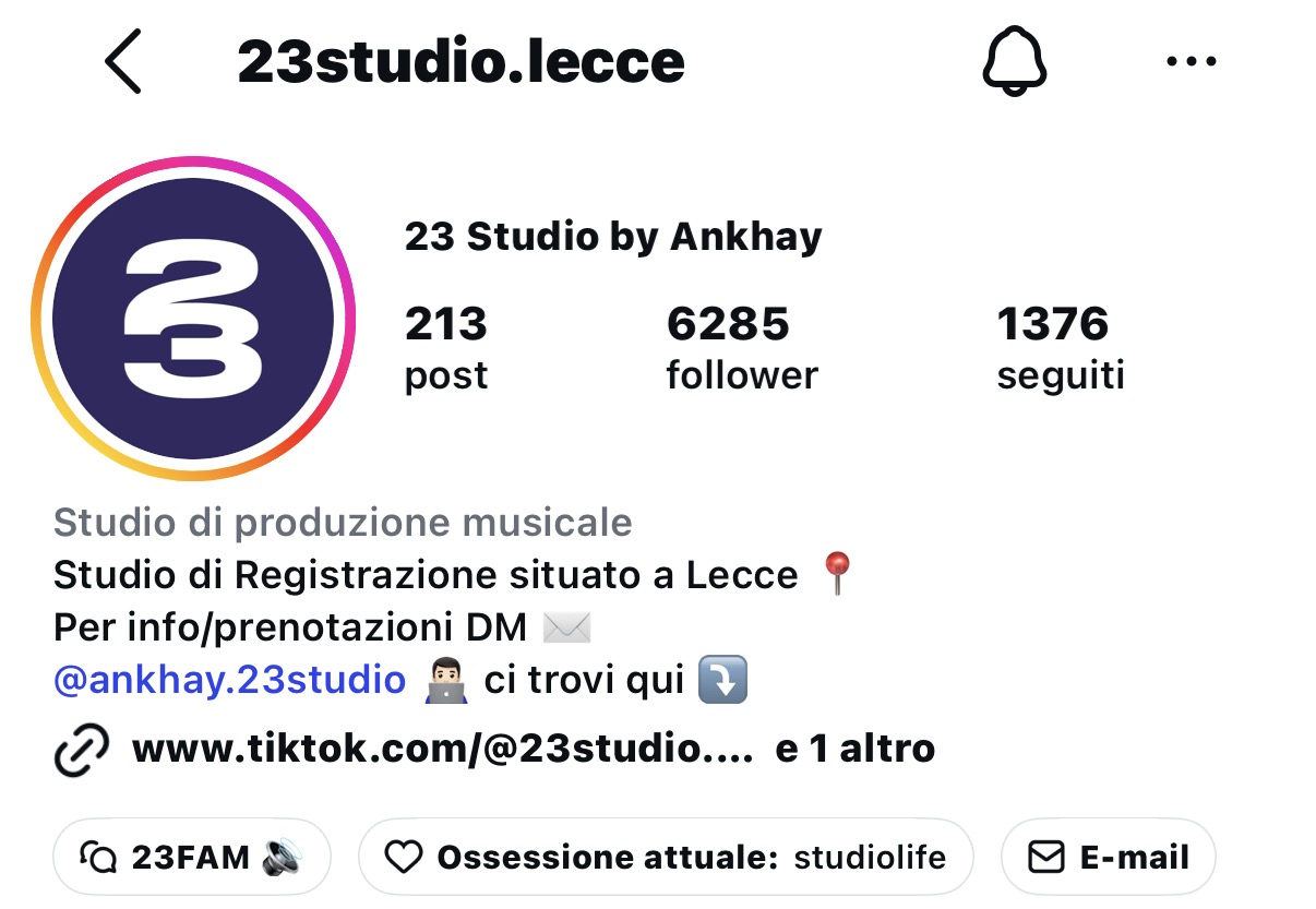 Profilo 23 Studio