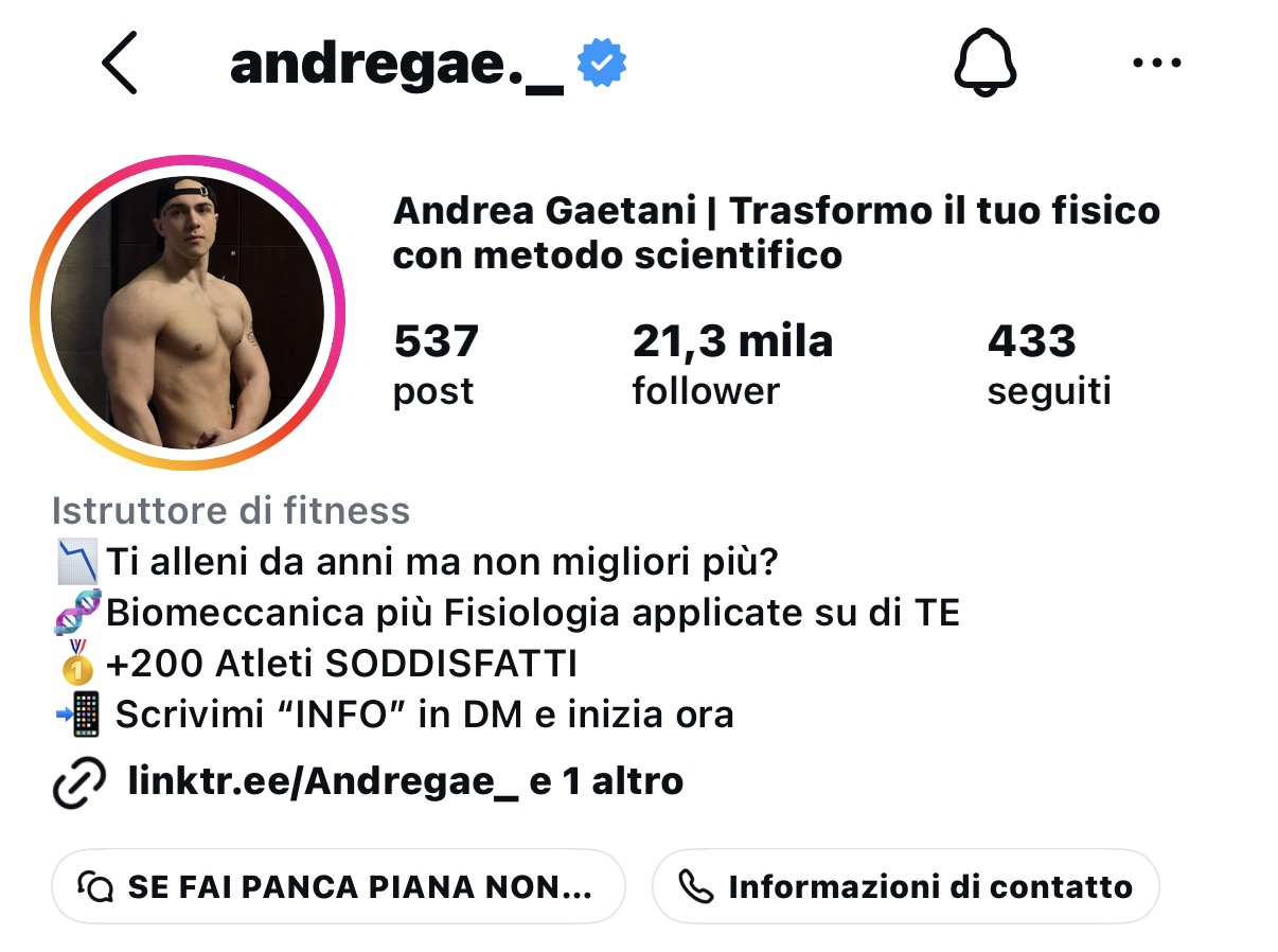 Profilo Andregae