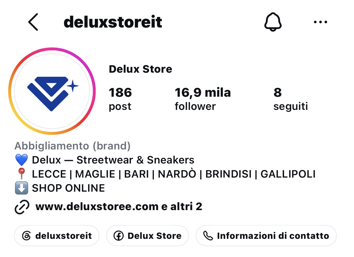 Profilo Delux Store